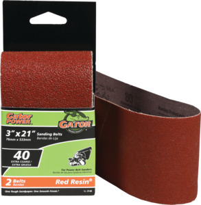 EXTRA COARSE SANDING BELT 3X21"