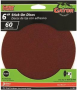 COARSE SANDING DISC 6" 60GRIT