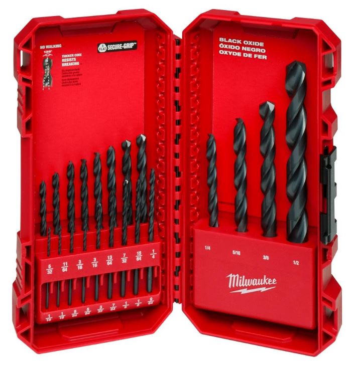 STEEL DRILL BIT SET 21 PIECE