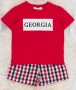 GA SMOCK GINGHAM OUTFIT