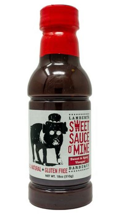 SWEET & SPICY BBQ SAUCE 18OZ