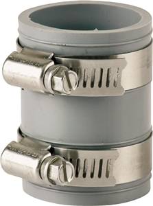 GRAY PVC COUPLING 3/4X3/4IN