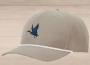 GREY FLYING DUCK PATCH ROPE HAT