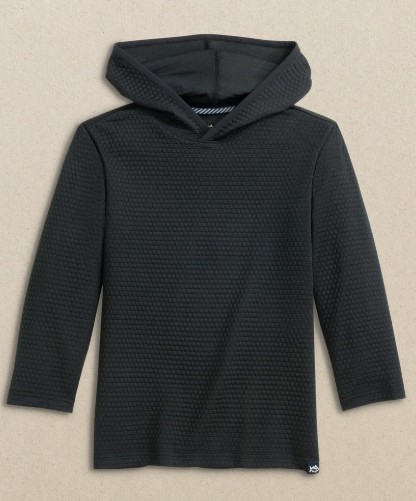 YTH BLACK SCUTTLE HOODIE
