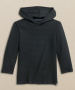 YTH BLACK SCUTTLE HOODIE