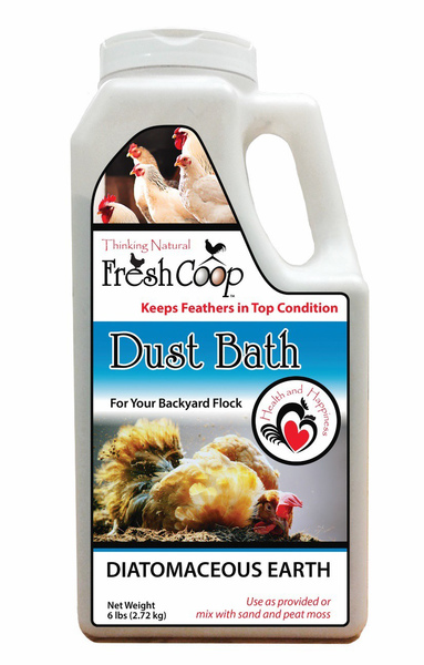 FRESH COOP POULTRY DUST BATH 6LB