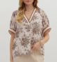 FLORAL DOLMAN TOP