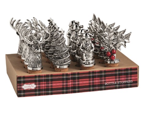 XMAS BOTTLE STOPPERS