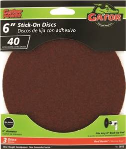 EXTRA COARSE SANDING DISC 6IN