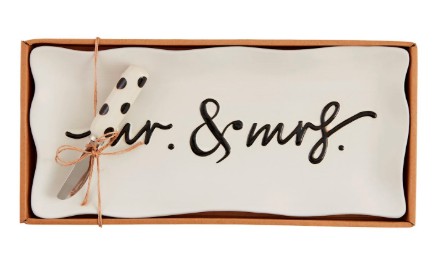 MR AND MRS HOSTESS TRAY