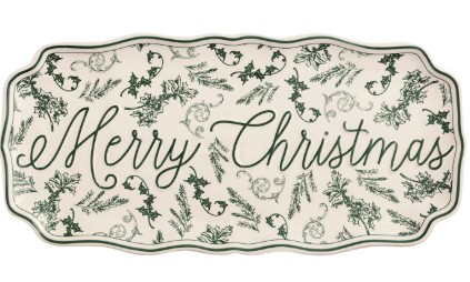 MERRY GREEN TOILE TRAY