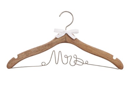 MRS WEDDING DRESS HANGER