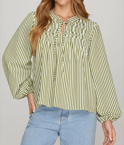 PINTAIL STRIPE TOP