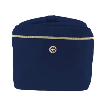 NAVY FLORAL FOULARD ULTRA GLAM