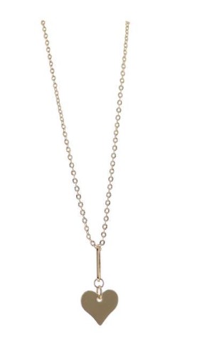 GOLD TEXTURE CABLE NECKLACE