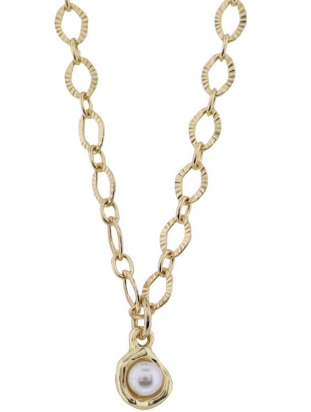 18K GOLD PLATED CHAIN NECKLACE