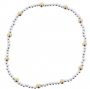 18K GOLD PLATED BEAD BRACELET