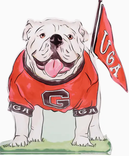 GA UGA ACRYLIC STAND