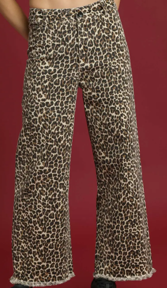 ANIMAL PRINT PANTS