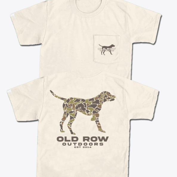 IVORY POINTER POCKET TEE