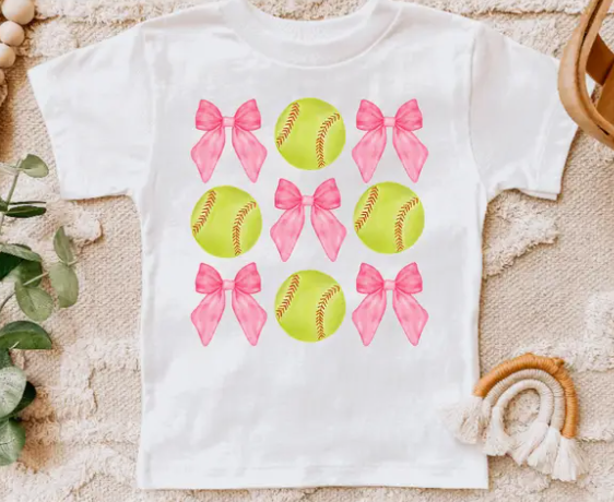 YTH SOFTBALL BOWS TEE