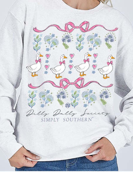 YTH CREW DILLY WHITE