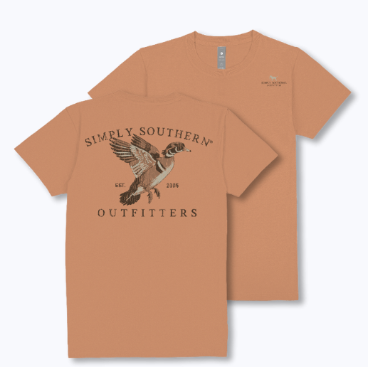 WOOD DUCK CHESTNUT TEE