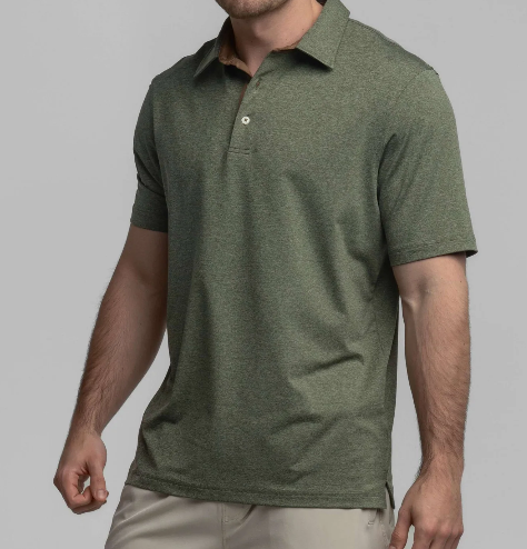 GRAYTON HEATHER POLO