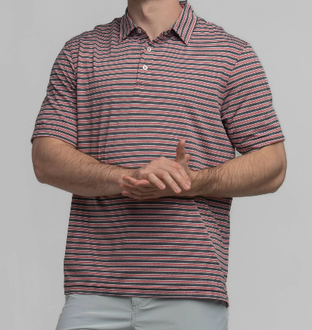 CAHABA STRIPE POLO