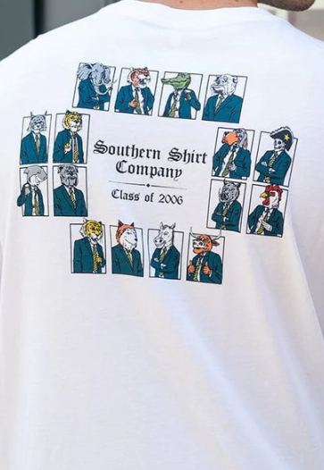 WHITE PLEDGE CLASS TEE