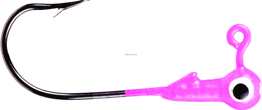 PINK MR. CRAPPIE JIGHEAD 1/8OZ