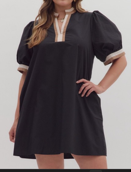 MULTIBAND MINI DRESS