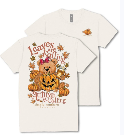 YTH TEDDY FALL LINEN TEE