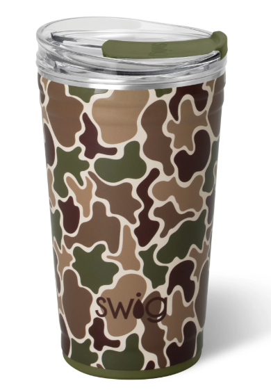 HUNTING CAMO PARTY CUP 24OZ