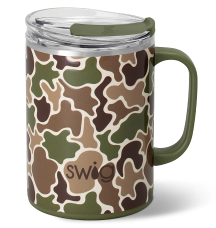 HUNTING CAMO LRG CAMPER MUG 24OZ
