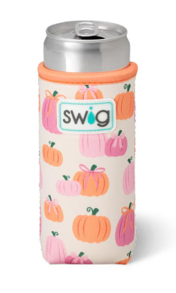 PUMPKINS & BOWS SLIM CAN COOLIE