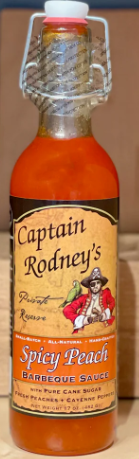 SPICY PEACH BBQ SAUCE 17OZ