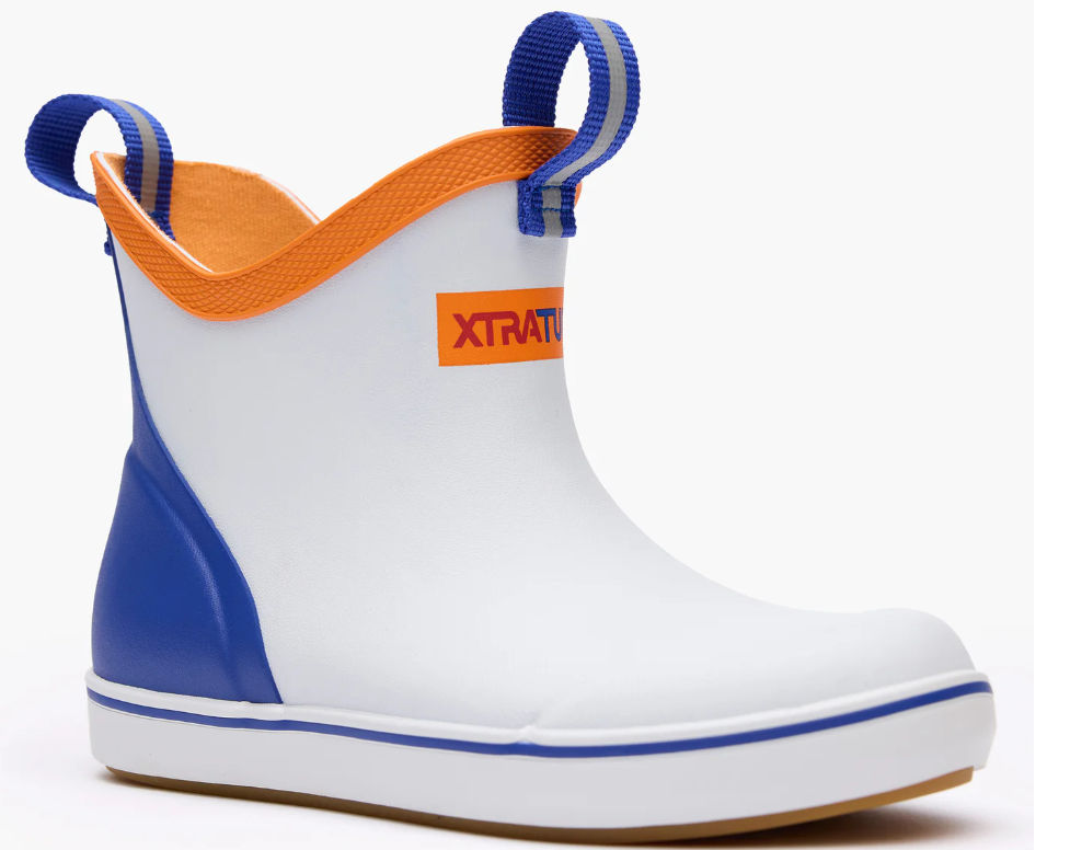 KIDS WHITE MULTI BLUE BOOT