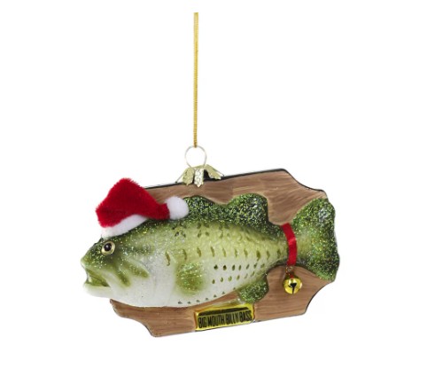 CAROLING FISH ORNAMENT