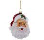 RETRO SANTA RED ORNAMENT