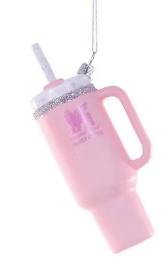 BEVERAGE TUMBLER 2 ASST ORNAMENT