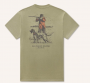 OLIVE UNDAUNTING FOCUS TEE