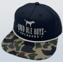 GOB BLK/CAMO LAB ARCHED HAT