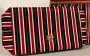 FACE IT MINI RED & BLACK STRIPE