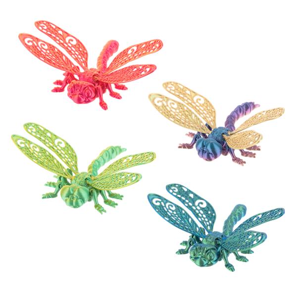 DRAGONFLIES SHIMMER CREATURES
