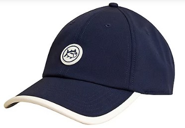 NAVY RUBBER SJ PERF HAT