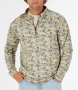 MENS QTR ZIP PULLOVER LT CAMO