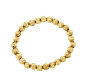 A.C. 5M GLD PMPKN BEAD BRACELET