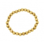 A.C. 5M GLD PMPKN BEAD BRACELET