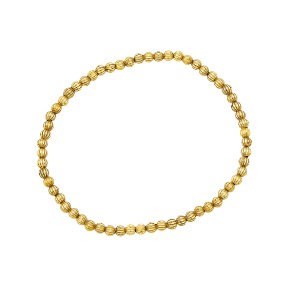 A.C. VIN PUMPKIN 3 BEAD BRACELET